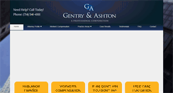Desktop Screenshot of gentryashtonlaw.com