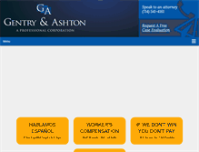 Tablet Screenshot of gentryashtonlaw.com
